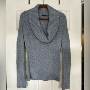 Blue cowl neck MODA International sweater